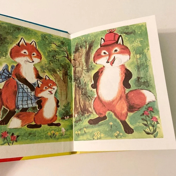 Vintage 1980  Start Right Elf Books The Owl and the Cat and Little Fox - Picture 14 of 16